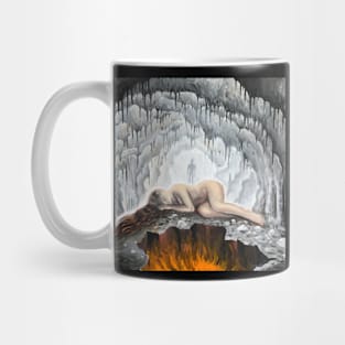 Goddess in her cave Mug